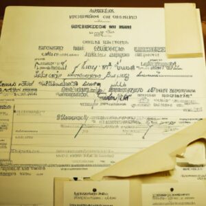 Medical documents revealing the official cause of Johnny Carson's death and his medical history